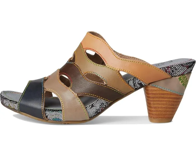 L'Artiste by Spring Step Сандалии Pita с волнообразным верхом и конусным каблуком