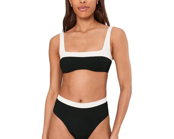 Топ Zuri с квадратным вырезом и съемными чашками