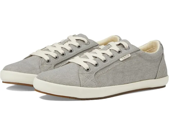 Taos Footwear Star кроссовки из серой парусины