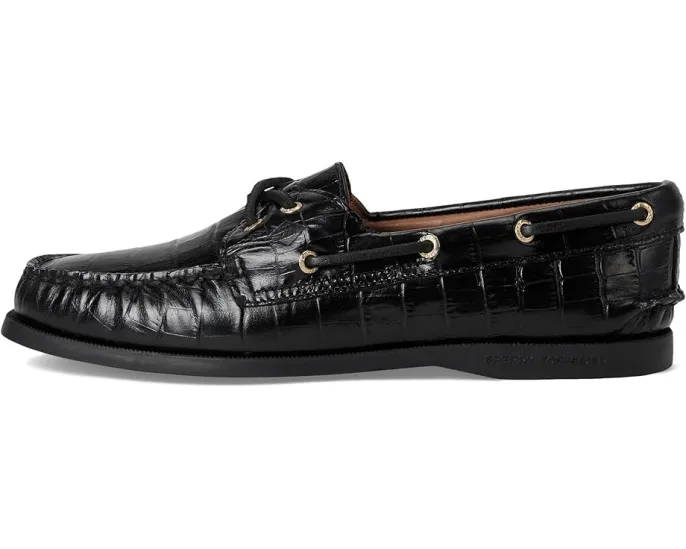 Sperry AO 2 Eye топсайдеры с ручной строчкой и подошвой Wave-siping