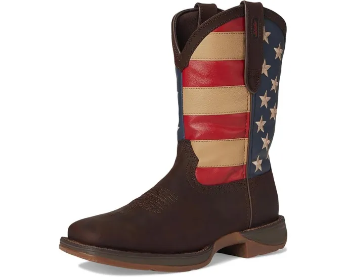Ковбойские сапоги Durango DB5554 Flag из состаренной кожи с дизайном флага