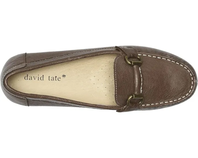 Лоферы Sable от David Tate с металлическим элементом