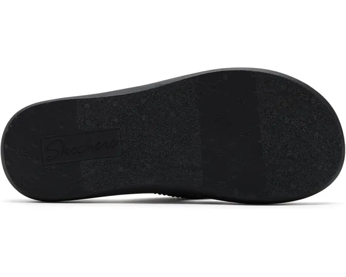 Сандалии SKECHERS Asana Luxe Valley Chic 2 с плетеным трикотажным верхом и просторной посадкой