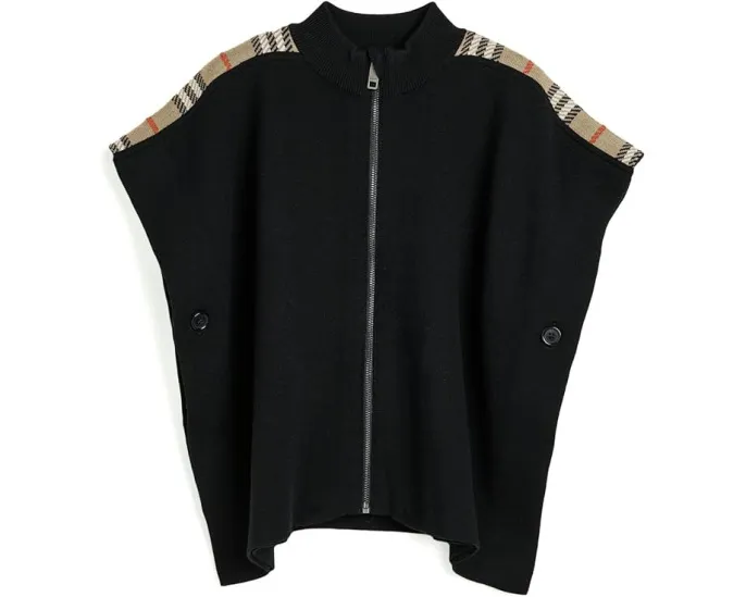 Пальто Burberry Kids Izza Check для детей с клетчатым узором