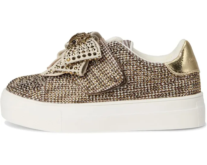 Кроссовки Kurt Geiger London Kids Mini Laney Bow с бантом и кристаллами