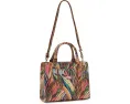 Сумка Brahmin Cami среднего размера с квадратной формой и карманами
