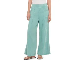 Широкие брюки Elu из хлопка с кружевной отделкой от XCVI