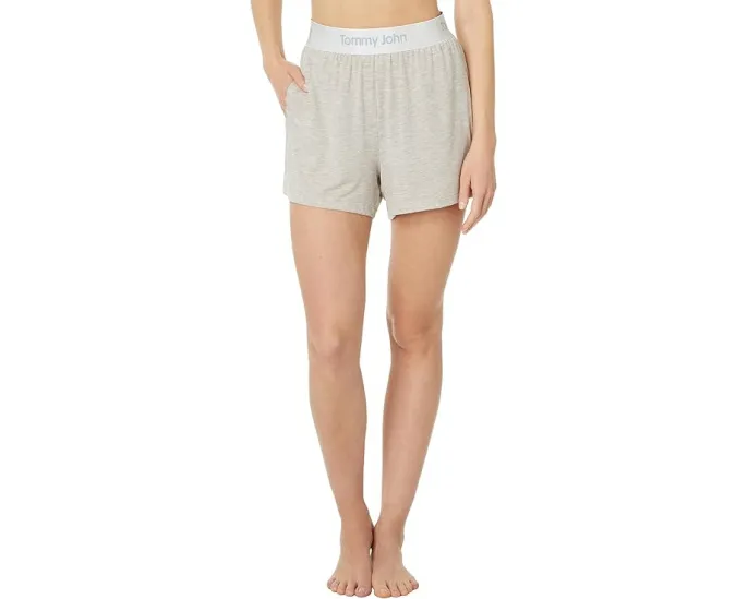 Шорты для сна Tommy John Second Skin из микромодала
