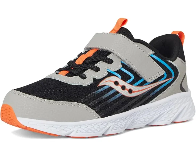 Детские кроссовки Saucony Wind 3.0 Alternative Closure с комбинированной застежкой и круглым носком