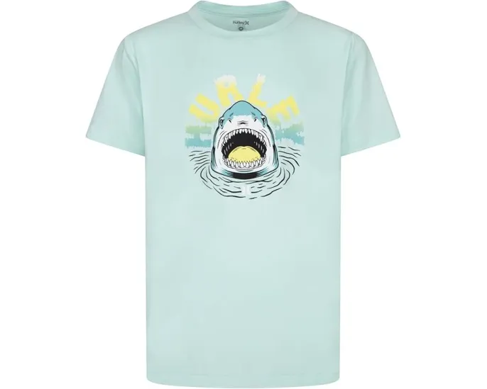 Футболка Hurley Kids Shark Peep Graphic с защитой UPF 50+