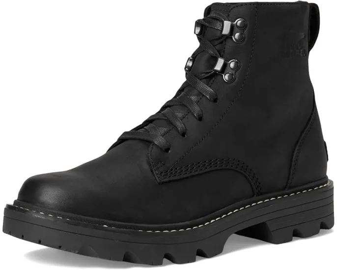 Водонепроницаемые ботинки SOREL Revel Rd с кожаным верхом и шнуровкой