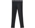 Леггинсы Under Armour HeatGear Leggings Black/White для детей