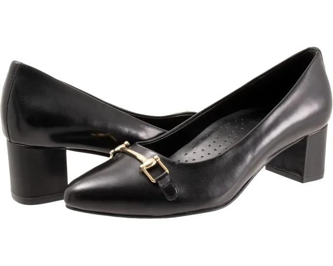 Туфли Trotters Kenzie на каблуке с декоративной пряжкой