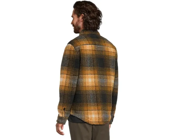 Смесовая флисовая куртка в клетку Signature Mixed Media от L.L.Bean