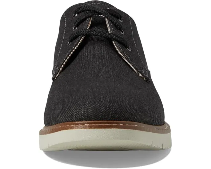Оксфорды Florsheim Vibe Canvas Plain Toe из хлопка и кожи на клиновидной подошве
