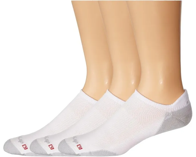 Носки Drymax Running Lite Mesh No Show Tab 3 пары с двойным слоем