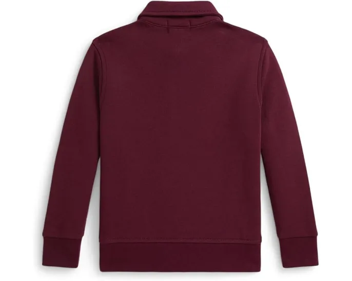 Полузипованный свитшот Polo Ralph Lauren Fleece Quarter-Zip для малышей и детей
