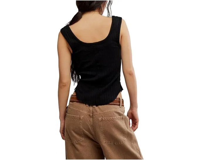 Топ Care Bryson Henley с планкой на пуговицах от Free People