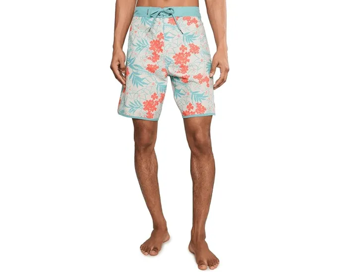 Плавки Quiksilver Jetty Bloom 19 с цветочным принтом