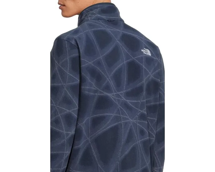 Флисовая куртка The North Face Glacier с принтом и молнией