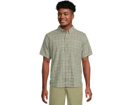 L.L.Bean Рубашка из смесового хлопка и конопли Stonecoast в клетку