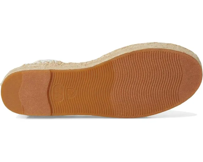 Эспадрильи Linen Lauren Lace-up от Soludos с льняным верхом и завязками