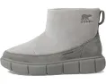 SOREL Детские зимние ботинки Explorer III Slip-On WP без шнуровки с замшевым верхом