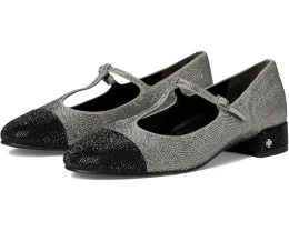 Балетки Cap-Toe T-Strap с каблуком 25 мм и стразами Tory Burch
