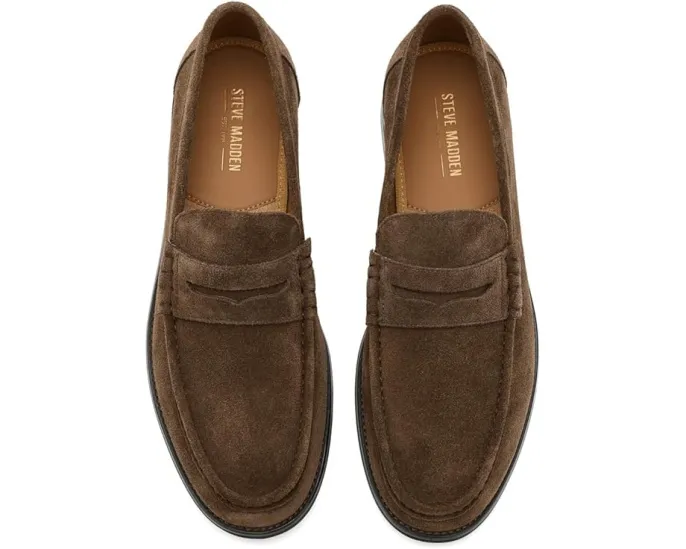 Лоферы Steve Madden Hettick из мягкой замши с мокасиновым носком