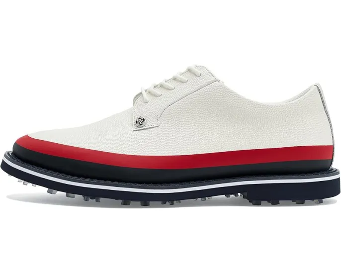 Кожаные туфли для гольфа Gallivanter Tuxedo Stripe с легкой подошвой EVA от GFORE