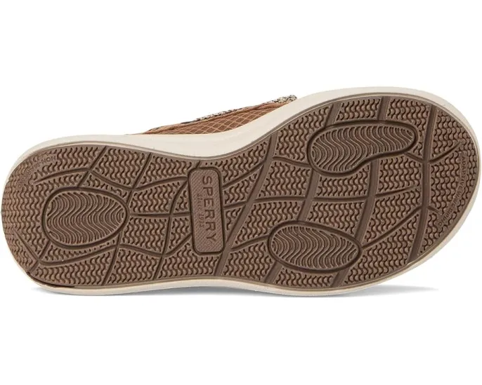 Детские мокасины Sperry Kids Gamefish Jr с кожаным верхом и стелькой из пены с памятью