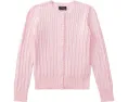 Кардиган Polo Ralph Lauren Kids из хлопка с рельефным узором для старших детей