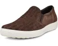 ECCO кеды Soft 7 Woven Slip-On с плетеным верхом