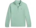 Полузип Polo Ralph Lauren Kids худи из интерлока для малышей с вышитым пони