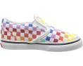 Слипоны Vans Classic Slip-On для малышей цвет Rainbow True White