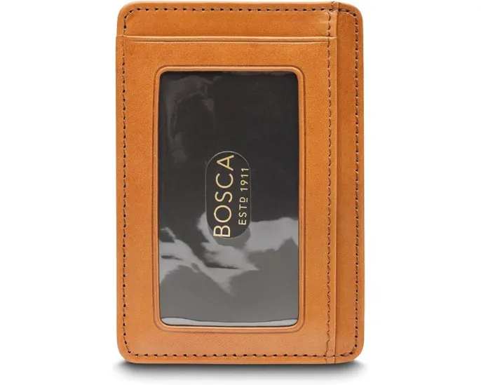 Картхолдер Bosca Old Leather с семью отделениями и RFID защитой