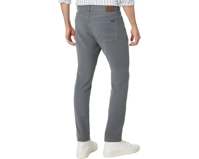 Брюки Faherty Stretch Terry с пятью карманами из мягкого велюра