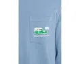 Длинная футболка Vineyard Vines с китом для гольфа и карманом