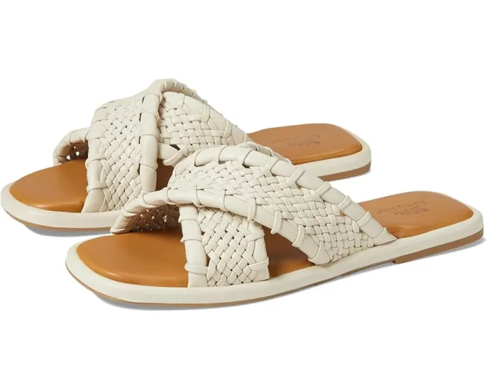 Сандалии Montauk Spring Step с ручным плетением из кожи и анатомической стелькой