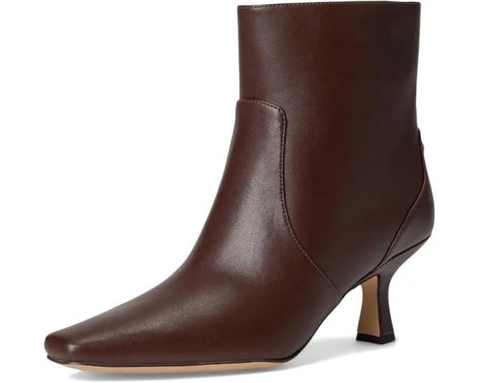 Ботильоны COACH Sculpted C на низком каблуке с молнией