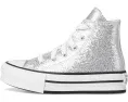 Converse Kids кроссовки Chuck Taylor All Star Lift Disco с блестками на платформе