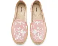 Soludos Wild Petals на платформе с хлопковым верхом и джутовой подошвой