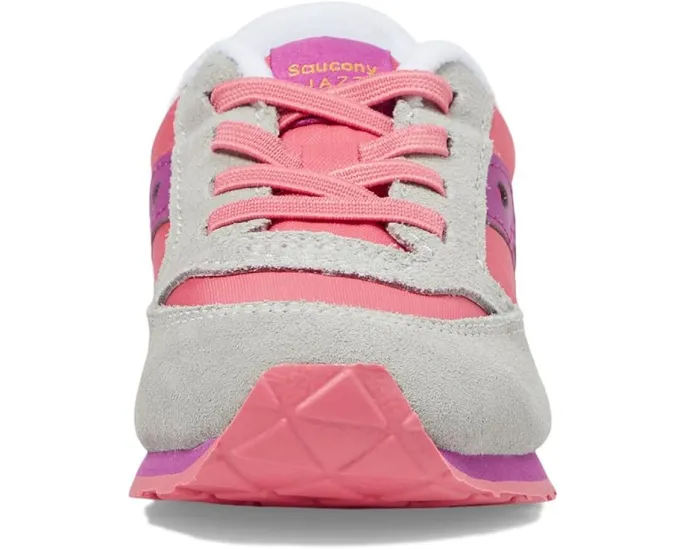 Детские кроссовки Saucony Originals Jazz Junior с эластичными шнурками и верхом из замши