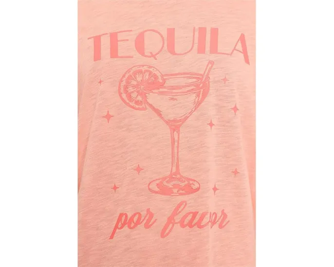 Футболка Paloma Mama Pajama Tee от P.J. Salvage с принтом Grapefruit