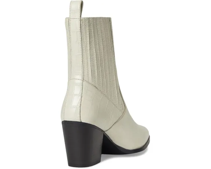 Ботильоны Journee Collection Markka с острым носом и каблуком в крокодиловом принте