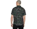 Рубашка RVCA Reception Short Sleeve с гавайским принтом и карманом