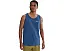 Hurley Midnight Palm Топ без рукавов с расслабленным кроем и принтом