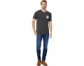Ariat футболка Freedom с коротким рукавом в цвете Charcoal Heather