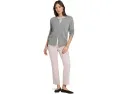 Джинсы NYDJ Marilyn с прямыми штанинами до щиколотки Rock Flower и технологией Lift Tuck