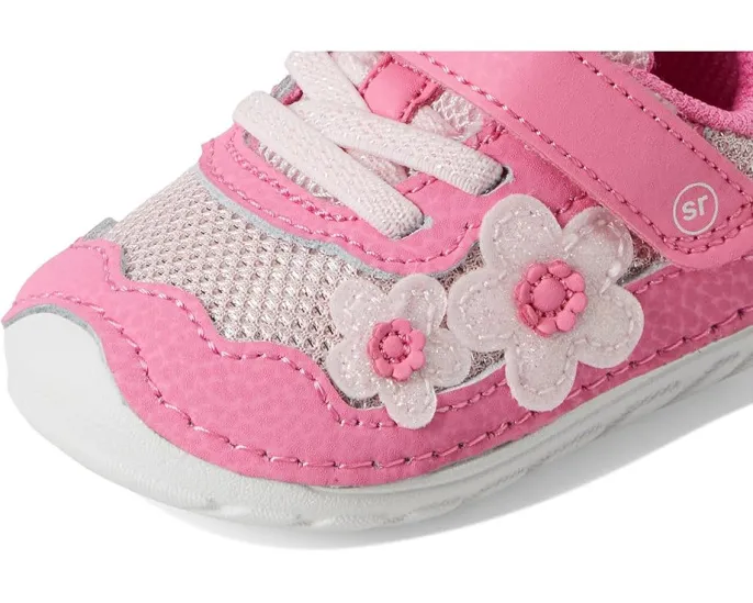 Кроссовки Stride Rite SM Rosa для малышей с цветочным принтом и технологией Soft Motion